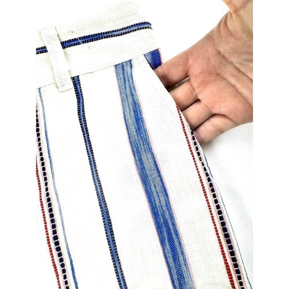 NWT Women's LOFT 4" Dressy Striped Shorts w/ Pockets SZ 4  // Summer / Preppy / - Picture 4 of 8